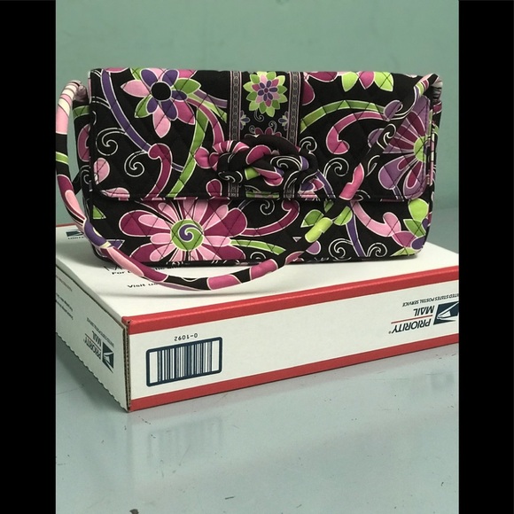 Vera Bradley Handbags - Vera Bradley Purple Punch Print